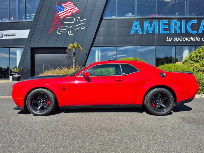 Dodge Challenger DEMON V8 6.2L SUPERCHARGED - PAS DE MALU Rouge de 2018