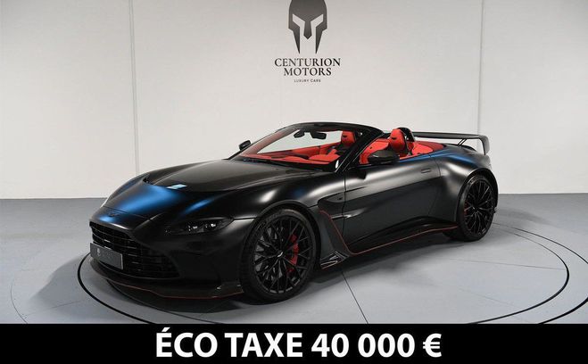 Aston martin V12 Vantage roadster bi-turbo Noir de 2023
