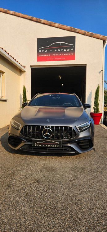  Voir d&eacute;tails -Mercedes Classe A A45 S AMG 421CH 4MATIC Gris Mat 8G-DCT &agrave; Vic-la-Gardiole (34)