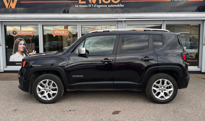 Jeep Renegade 2.0 crd 140ch limited awd 4x4 bva attela Noir de 2015