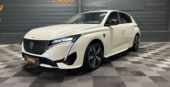 Peugeot 308 generation-iii 1.5 bluehdi 130 gt eat bv Blanc de 2022