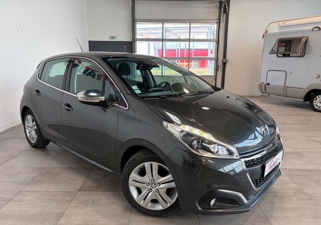 Peugeot 208 PHASE 2 1.6 BlueHDi S&S 100cv ALLURE BUS Gris de 2017