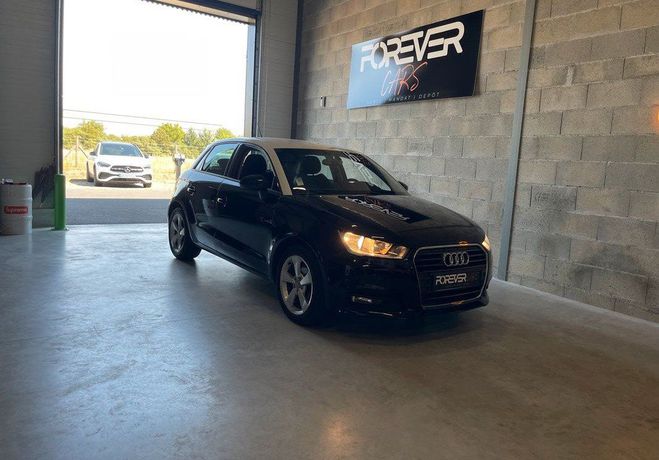 Audi A1 Sportback 1.4 TDI 90 AMBITION S-TRONIC 7 Noir de 2016