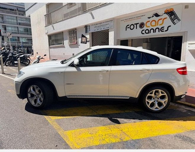 BMW X6 (E71) XDRIVE30DA 245CH EXCLUSIVE Blanc de 2010