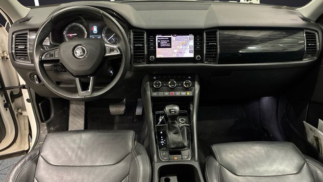 Skoda Kodiaq 2.0 TDI 190 SCR STYLE 4X4 DSG 7 PLACES Blanc de 2017