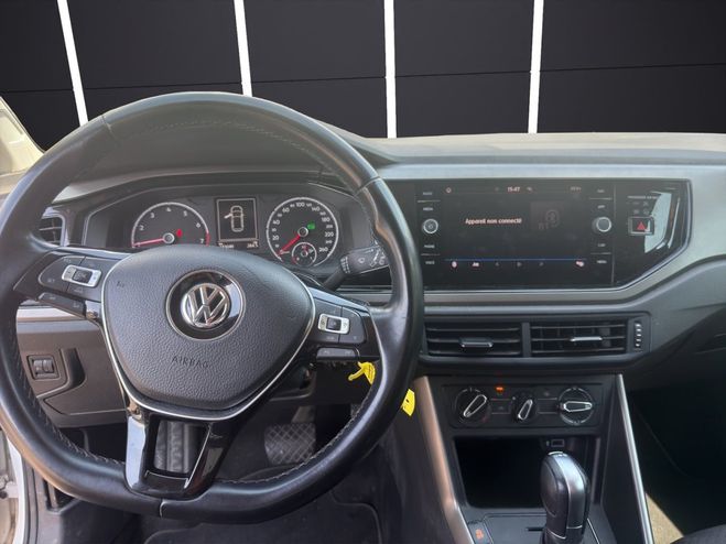 Volkswagen Polo 1.0 TSI 95CH CONFORTLINE DSG7 EURO6D-T Blanc de 2019