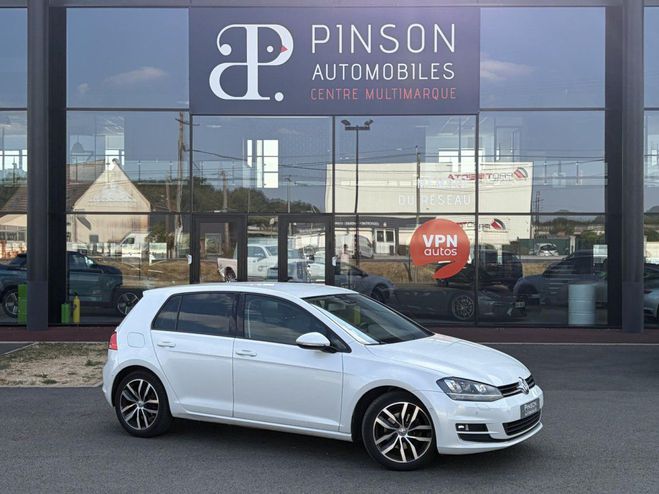 Volkswagen Golf 1.4 16V TSI BlueMotion - 122 VII BERLINE BLANC de 2014
