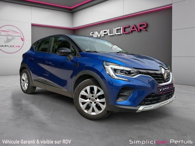 Renault Captur TCe 100 Zen Clim Entretien suivi Garanti Bleu de 2020