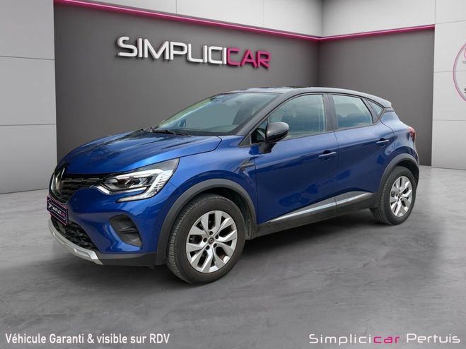 Renault Captur TCe 100 Zen Clim Entretien suivi Garanti Bleu de 2020