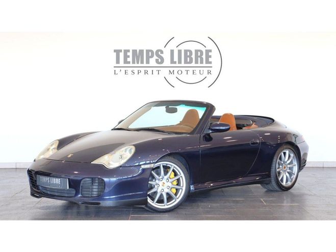Porsche 911 Cabriolet 3.6i TYPE 996 Carrera 4S BLEU de 2005