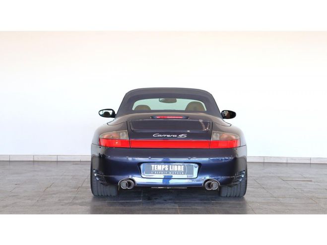 Porsche 911 Cabriolet 3.6i TYPE 996 Carrera 4S BLEU de 2005