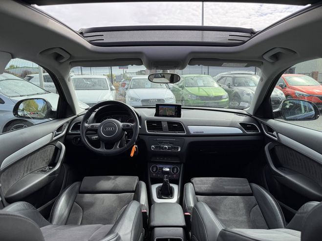 Audi Q3 2.0 TDI 150 4x4 GPS TOIT PANO CROCHET XE NOIR de 2015