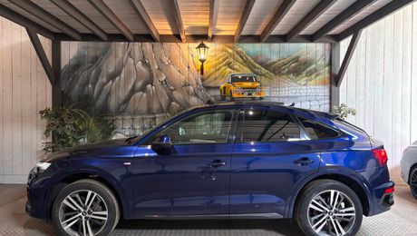 Audi Q5 Sportback 40 TDI 204 CV SLINE QUATTRO S- 2021 d'occasion a Charentilly (37)
