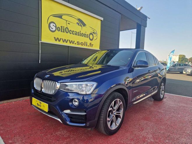 BMW X4 xDrive 20d - BVA F26 xLine BLEU de 2017