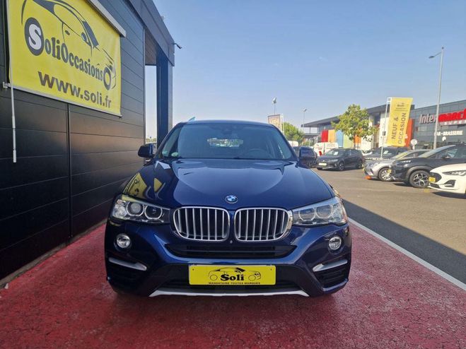 BMW X4 xDrive 20d - BVA F26 xLine BLEU de 2017