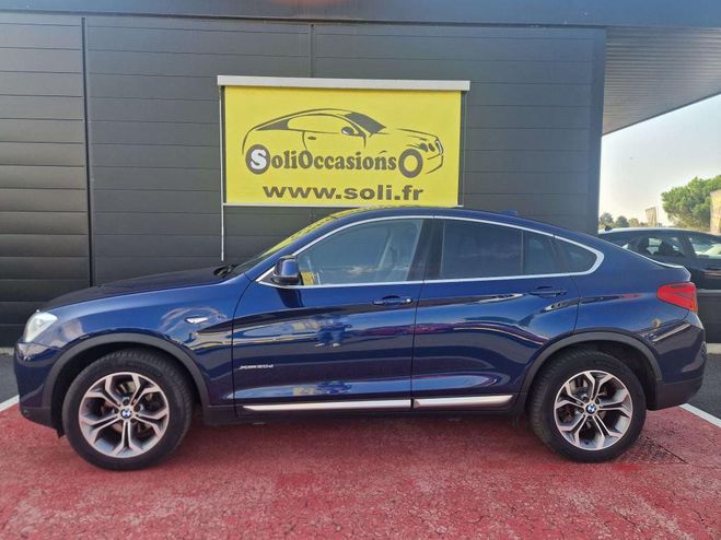 BMW X4 xDrive 20d - BVA F26 xLine BLEU de 2017