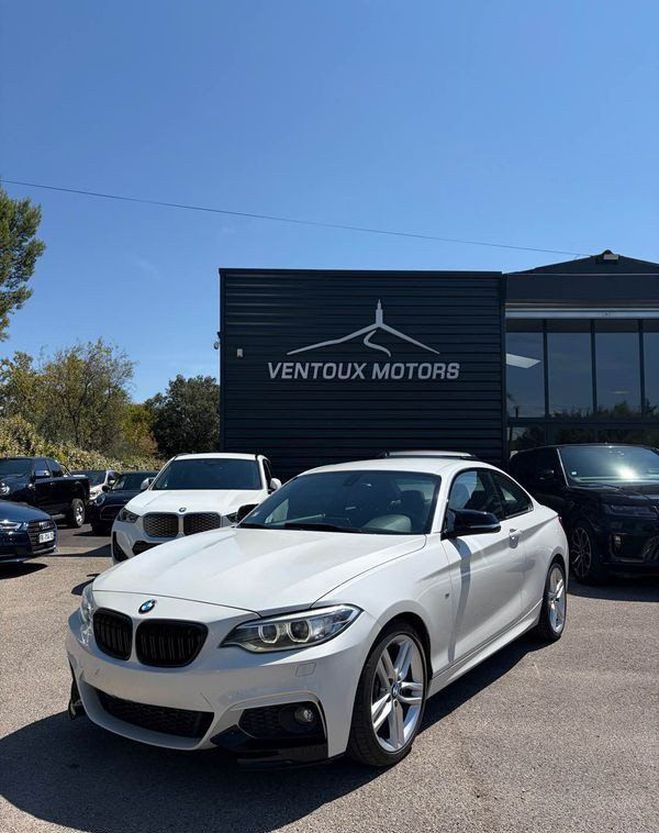 BMW Serie 2 220i pack m Blanc de 2015