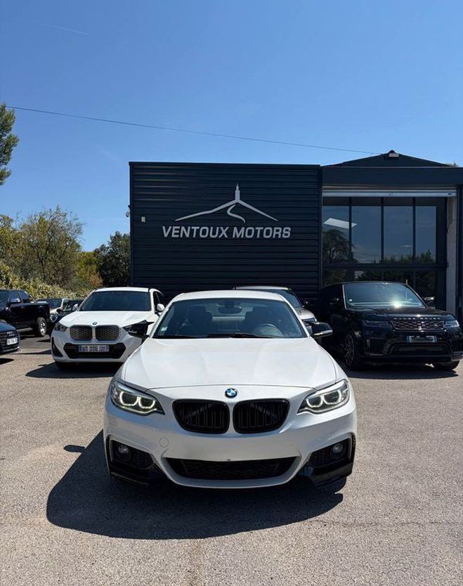 BMW Serie 2 220i pack m Blanc de 2015