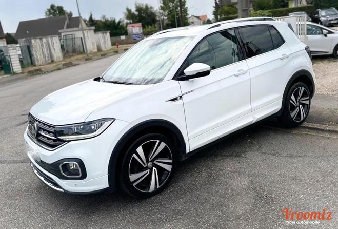 Volkswagen T Cross 1.0 TSI 115 CV DSG7 R-LINE Blanc de 2019