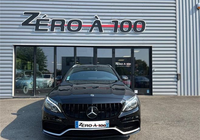 Mercedes Classe C 63S AMG 4.0 V8 Biturbo 510ch BREAK CG FR Noir de 2017