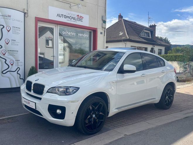 BMW X6 E71) 40d xDrive 3.0 d 24V 306 ch Exclusi Blanc de 2012
