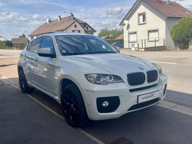 BMW X6 E71) 40d xDrive 3.0 d 24V 306 ch Exclusi Blanc de 2012