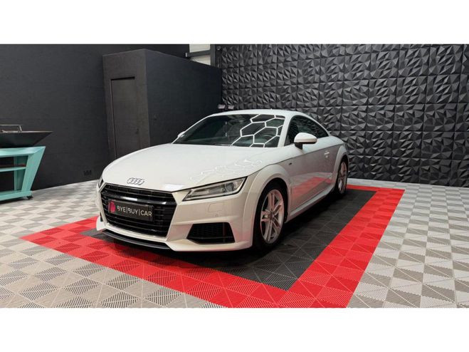 Audi TT Coup� 1.8L TFSI 180CH S-tronic S-Line Ca BLANC de 2018