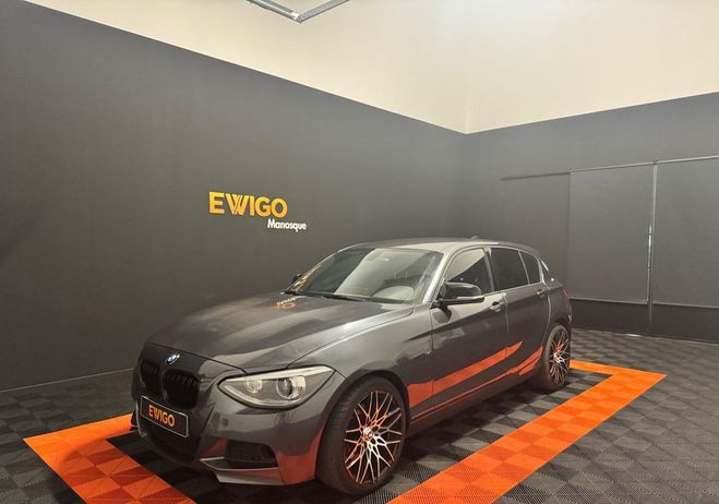 BMW Serie 1 2.0 120 d 185 business bva Gris de 2012