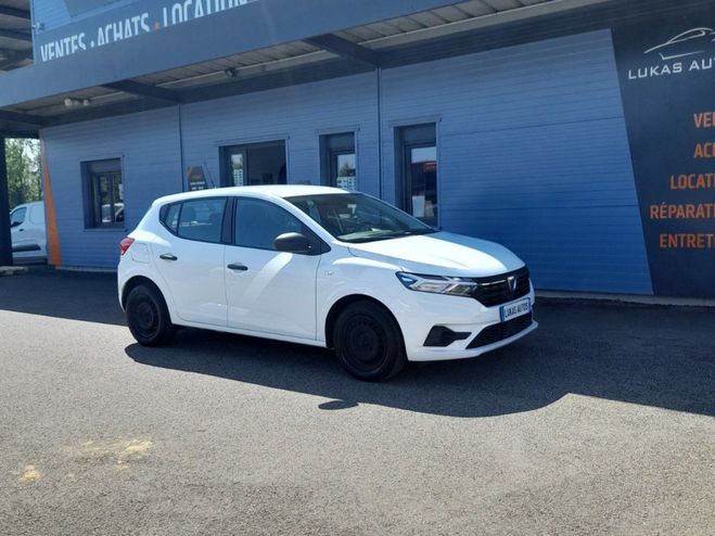 Dacia Sandero SCe 65 - 22 Essentiel Blanc de 2022