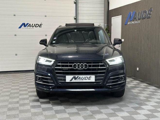 Audi Q5 Quattro S-line 2.0 55 TFSIe 367ch S-tron BLEU FONCE de 2020