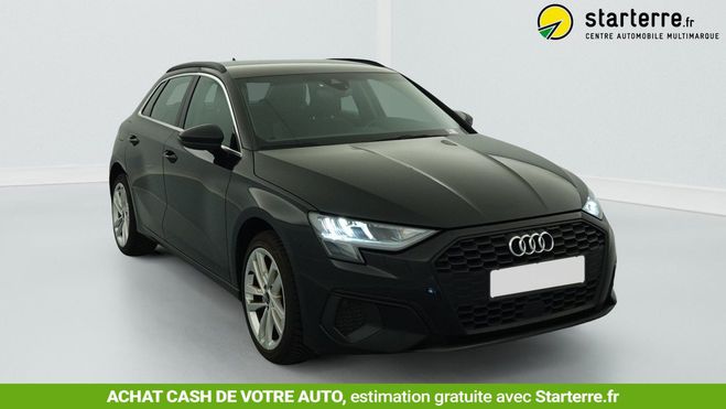 Audi A3 Sportback 30 TFSI Mild Hybrid 110 S tron Noir de 2022