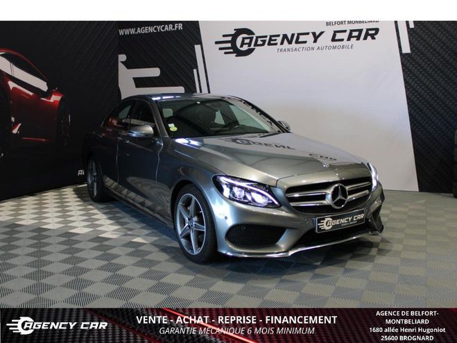 Mercedes Classe C 220 d - BVA 9G-Tronic - Finition Sportli GRIS FONCE de 2018