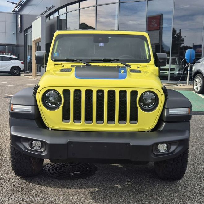 Jeep Wrangler Unlimited 4xe 2.0 l T 380 ch PHEV 4x4 BV Jaune de 2022