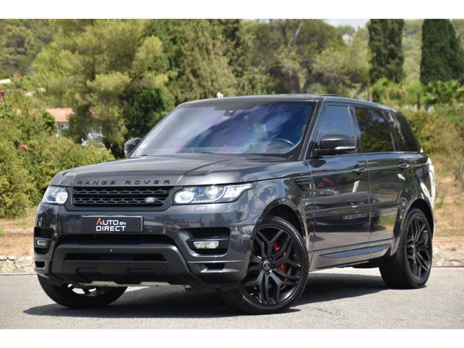 Land rover Range Rover SPORT 3.0 SD V6 Hybride - BVA Autobiogra GRIS FONCE de 2015