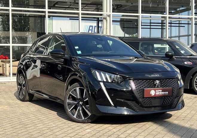 Peugeot 208 1.2 130 CH GT EAT8 CAMERA CARPLAY GPS Noir de 2022