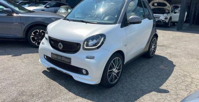 Smart Fortwo CABRIOLET 109CH BRABUS TWINAMIC Blanc de 2016