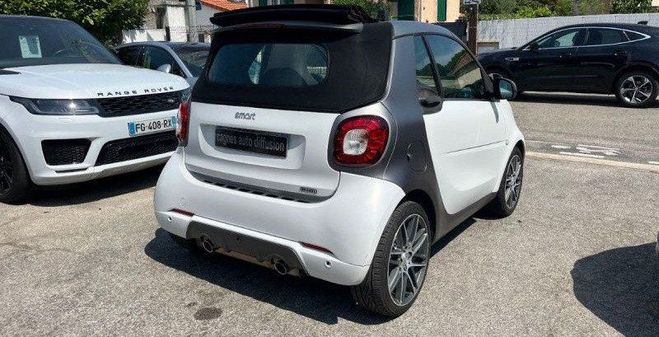 Smart Fortwo CABRIOLET 109CH BRABUS TWINAMIC Blanc de 2016