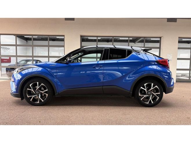 Toyota C HR Hybride 122h - BV e-CVT Graphic Bleu fonce de 2018
