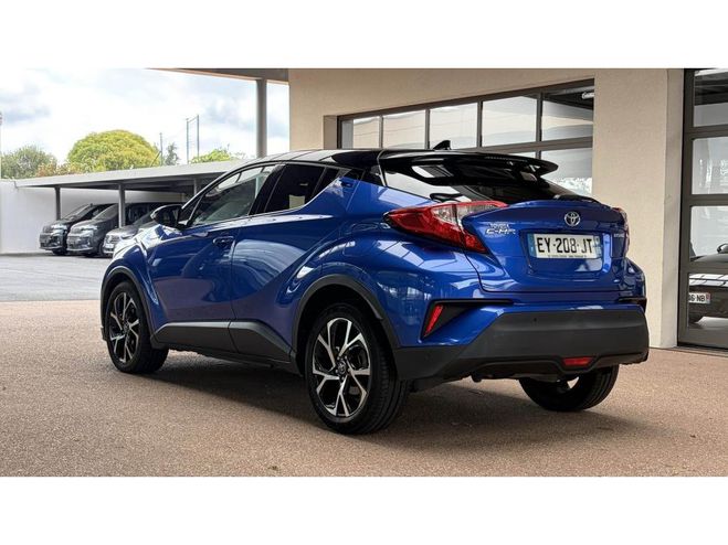 Toyota C HR Hybride 122h - BV e-CVT Graphic Bleu fonce de 2018