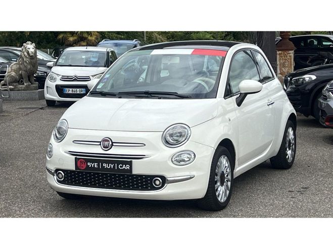 Fiat 500 1.2i - 69 Lounge - GARANTIE 12 MOIS BLANC de 2019