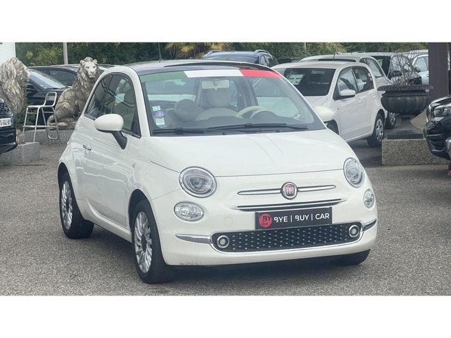 Fiat 500 1.2i - 69 Lounge - GARANTIE 12 MOIS BLANC de 2019