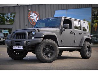  Voir d&eacute;tails -Jeep Wrangler 2.8 CRD - BVA Unlimited Sahara &agrave; Coigni�res (78)