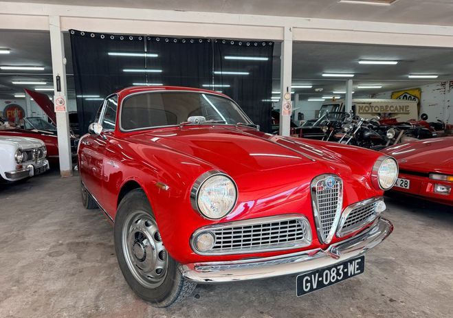 Alfa romeo Alfasud Sprint giulia 1600 Rouge de 1962