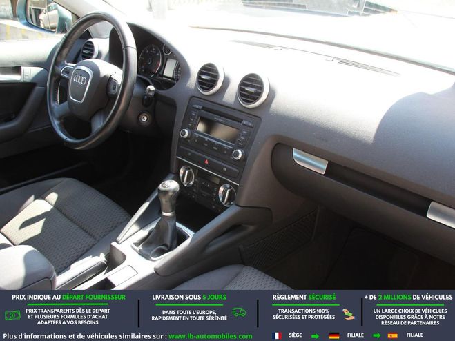 Audi A3 2.0 TDI 140 Gris M�tallique de 2009