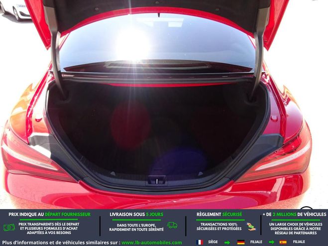 Mercedes Classe CLA CLA 180 BVA Rouge de 2019