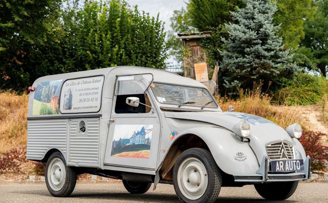 Citroen 2 CH 2 CV AK350 Fourgon Moteur refait Gris de 1970