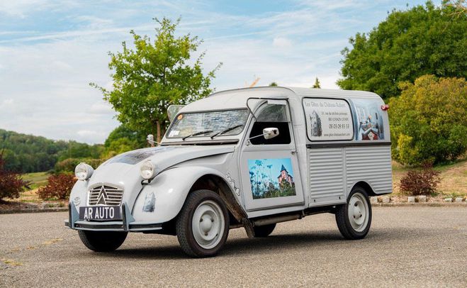 Citroen 2 CH 2 CV AK350 Fourgon Moteur refait Gris de 1970