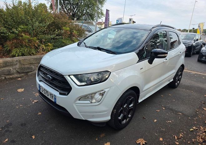 Ford Ecosport St-Line 1.0L 100ch 09-2019 Blanc de 2019