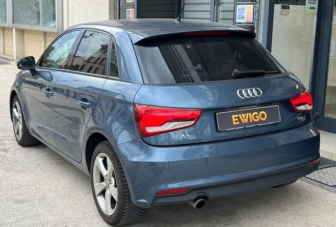 Audi A1 Sportback 1.6 TDI 116ch AMBITION S-TRONI Bleu de 2018