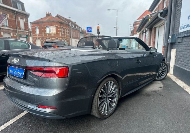 Audi A5 Cabriolet 40 Tdi 190cv S Line Tronic Gris de 2017